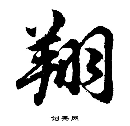胡问遂写的翔