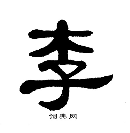 单晓天写的李