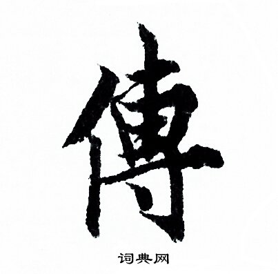 欧阳询写的傳