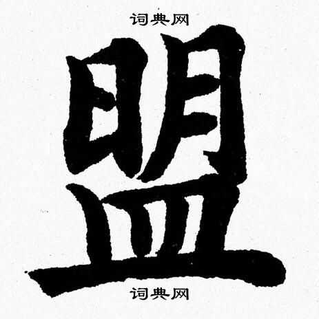 杨永健写的盟