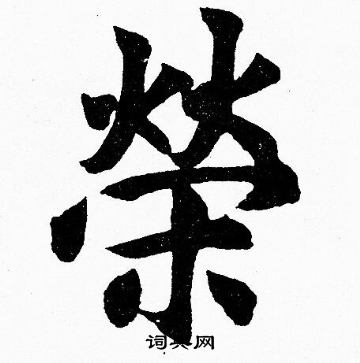 胡问遂写的榮