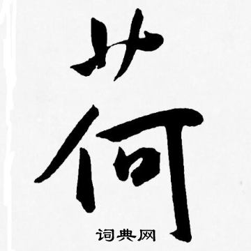 王宠写的荷