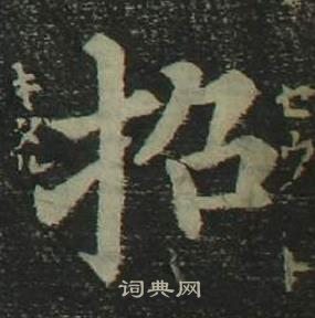 姜立纲四体千字文中招的写法