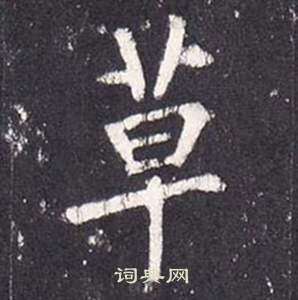 张从申李玄静碑中草的写法