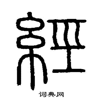 会稽刻石写的經