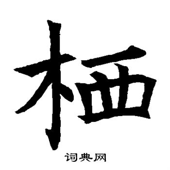 褚遂良写的栖