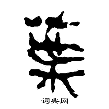 马王堆帛书写的葉