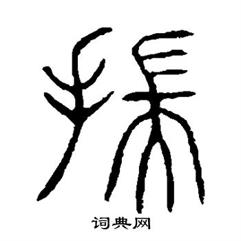 说文解字写的揣