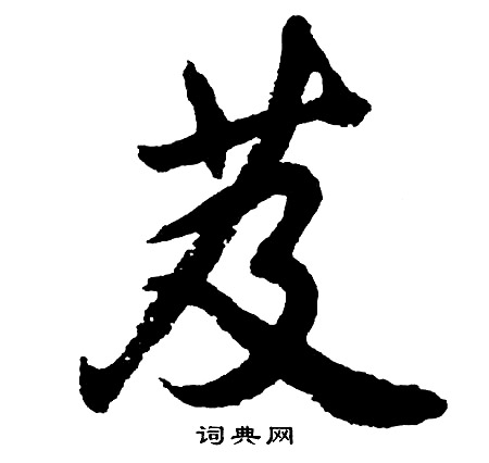 胡问遂写的芨