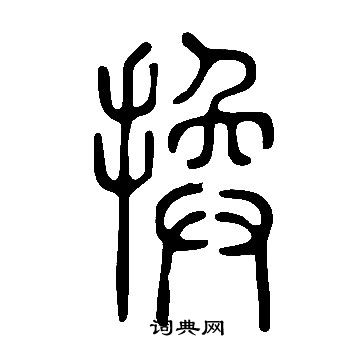 说文解字写的換