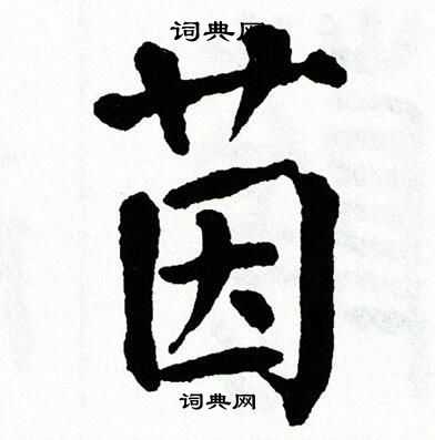 翁闿运写的茵