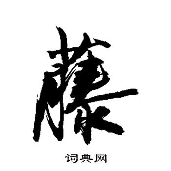 敬世江写的藤