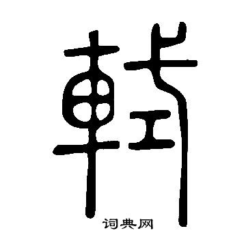 说文解字写的軾