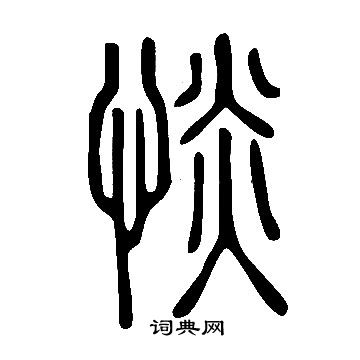 说文解字写的惔