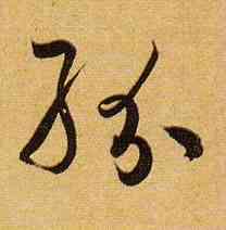 纷,孫過庭,書法字典