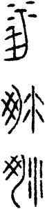 梁,古幣,書法字典