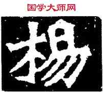杨,造像,書法字典