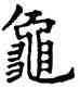 龜,石經,書法字典