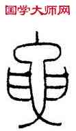 要,王禔,書法字典