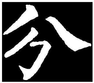 分,柳公權 ,書法字典