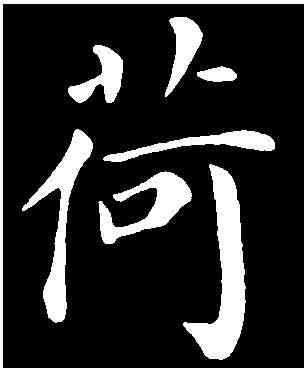 荷,赵 鼎 ,書法字典