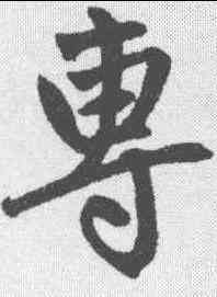 专,趙孟𫖯 ,書法字典