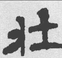 壮,罗君副墓誌 ,書法字典