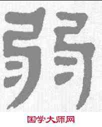 弱,楊沂孫 ,書法字典