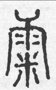 糠,六書通 ,書法字典