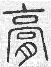 膏,說文 ,書法字典