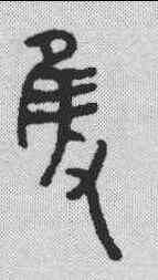 获,甲骨文 ,書法字典