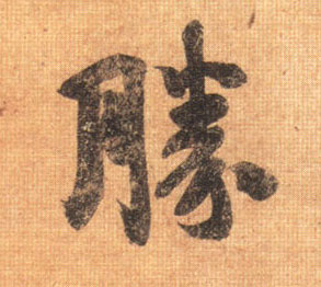 不詳其他胜字書法寫法